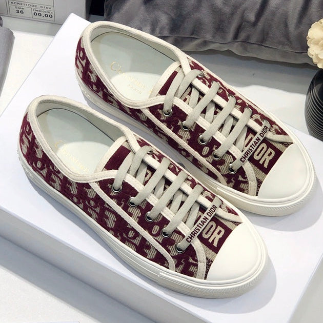 Dior 2026 Walk'n'Dior Low-Top Sneakers Canvas 966707