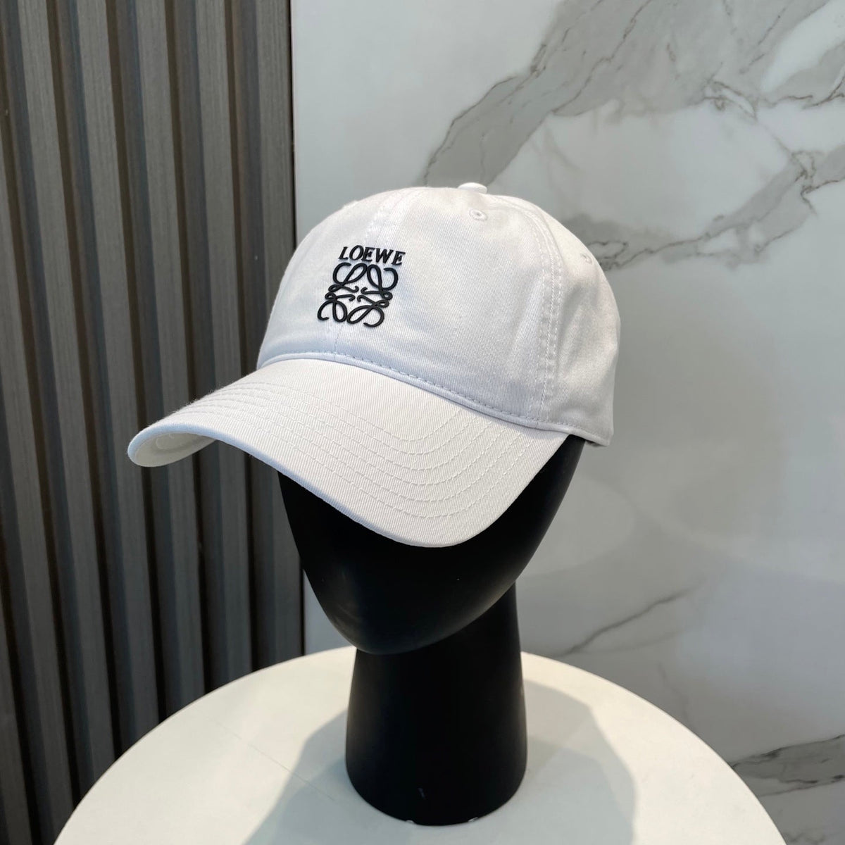 Loewe Logo Cotton Hat 211728