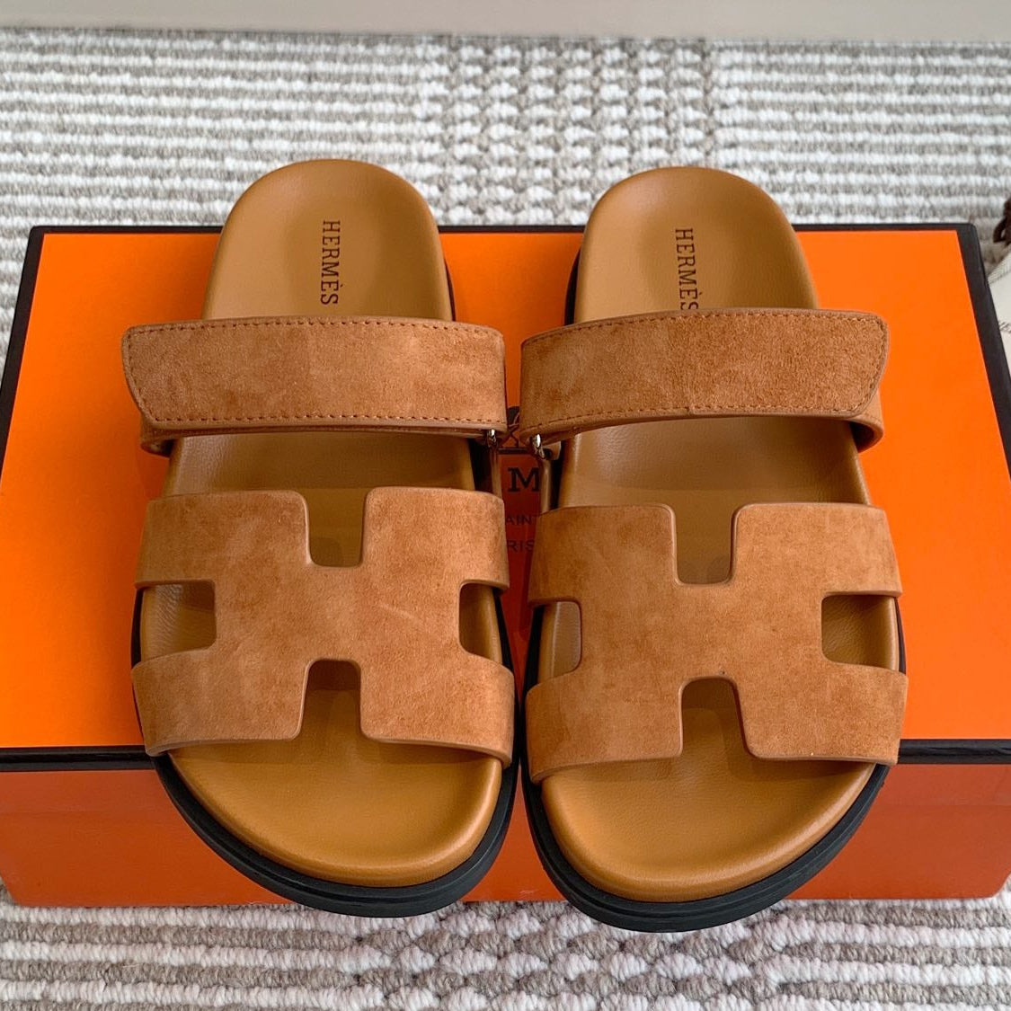 Hermes 2026 Chypre Sandal Suede 957589