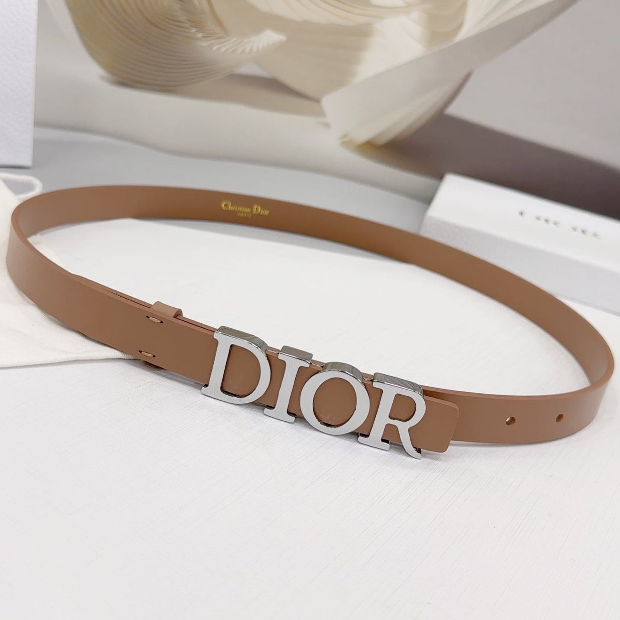 Dior 2026 Reversible D-Dream Belt 20mm Calfskin 187303