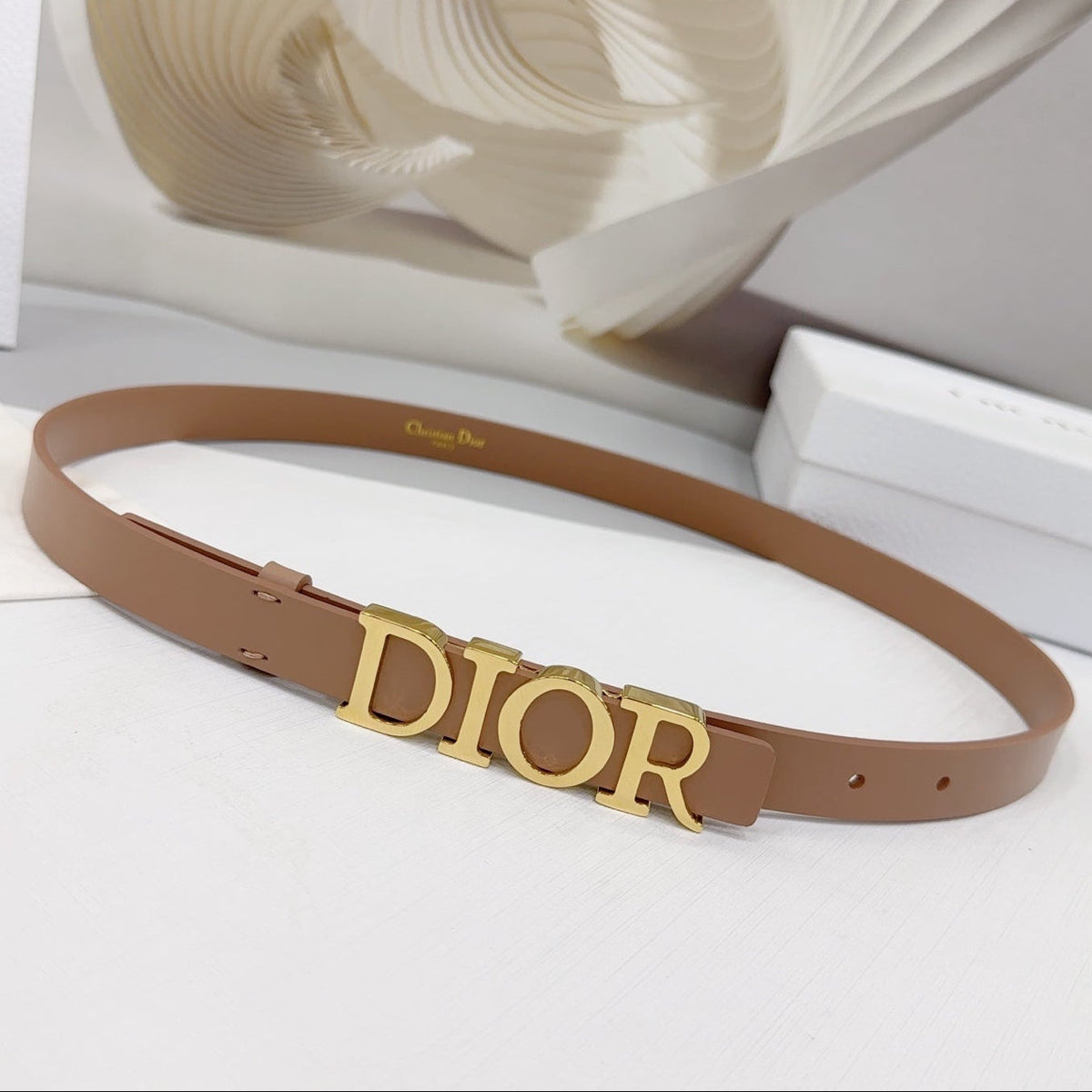 Dior 2026 Reversible D-Dream Belt 20mm Calfskin 187303