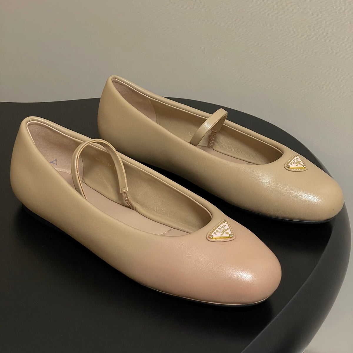 Prada 2026 Ballet Flat Suede Sheepskin 715617