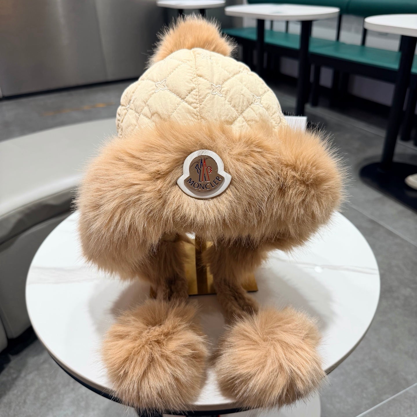 Mocler Fur Hat With Fluffy Ear Flaps