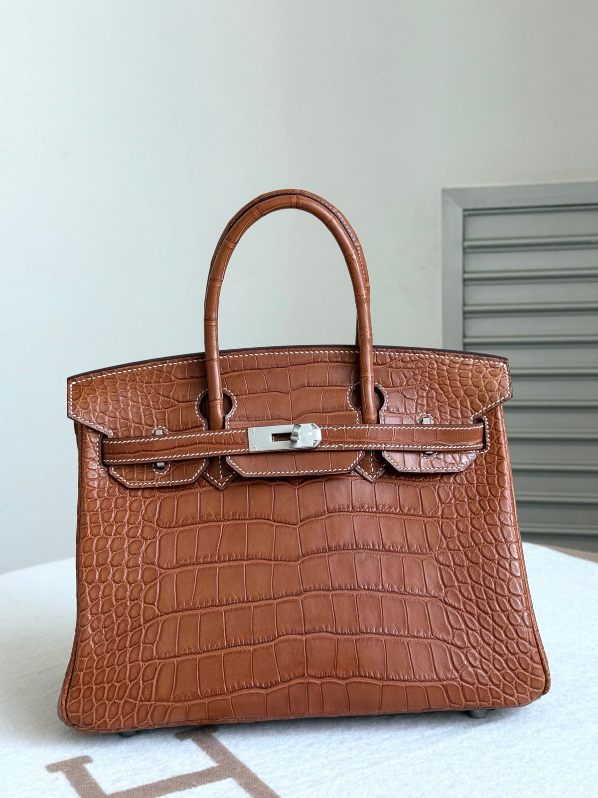 High-end Hermes 2026 Birkin Bag 30cm Crocodile Leather