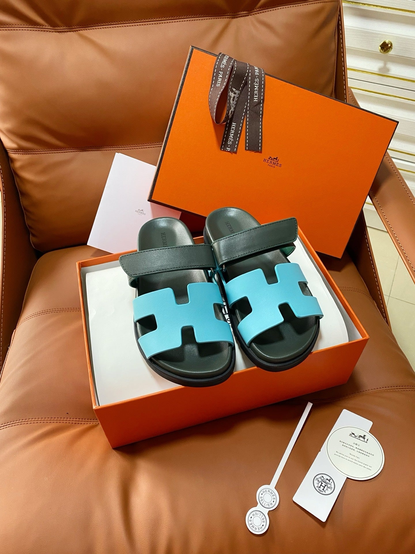 Hermes 2026 Chypre Sandal Calfskin 664459