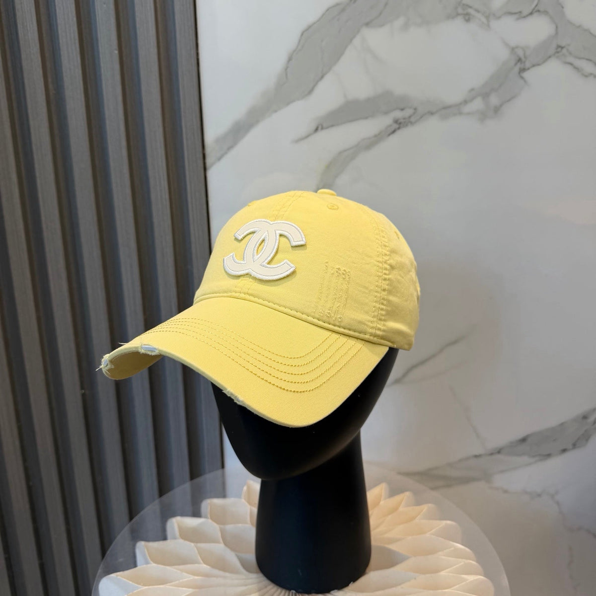 Chanel Logo Baseball Cap 448291