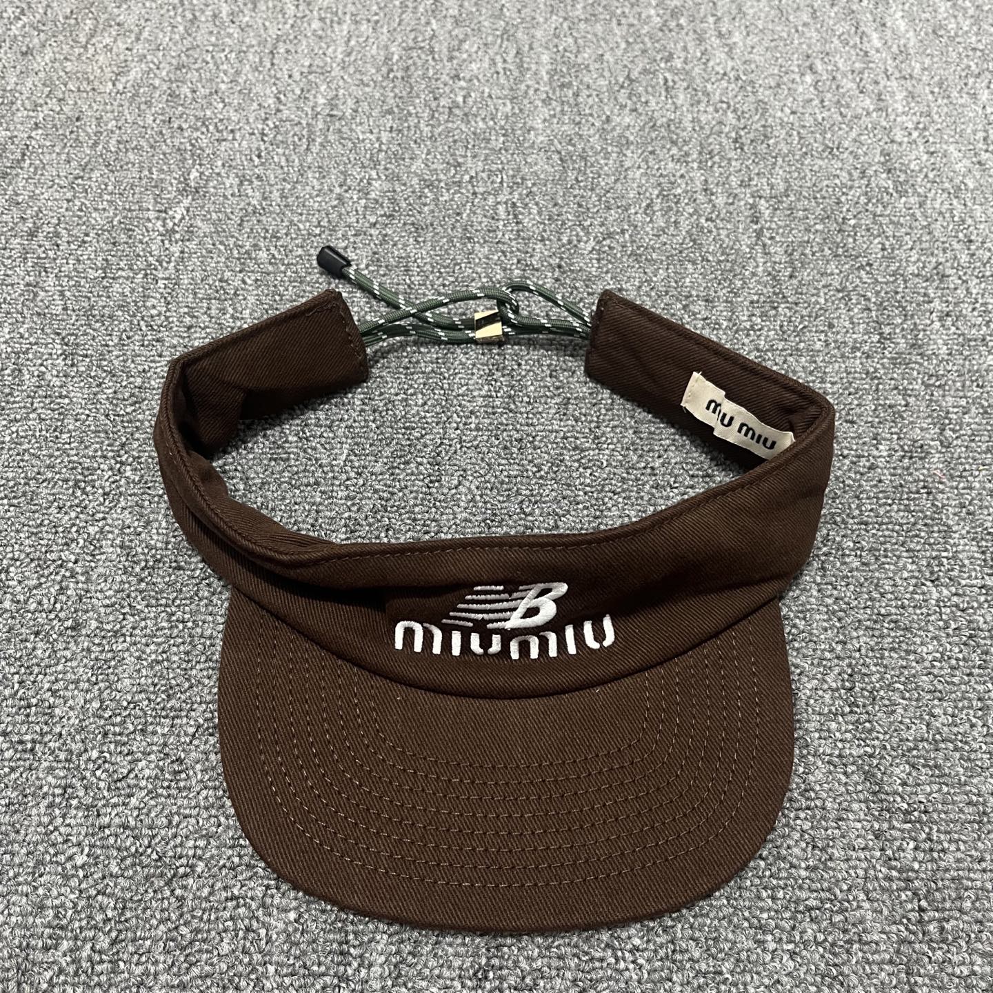 Miumiu Visor Cotton 322132