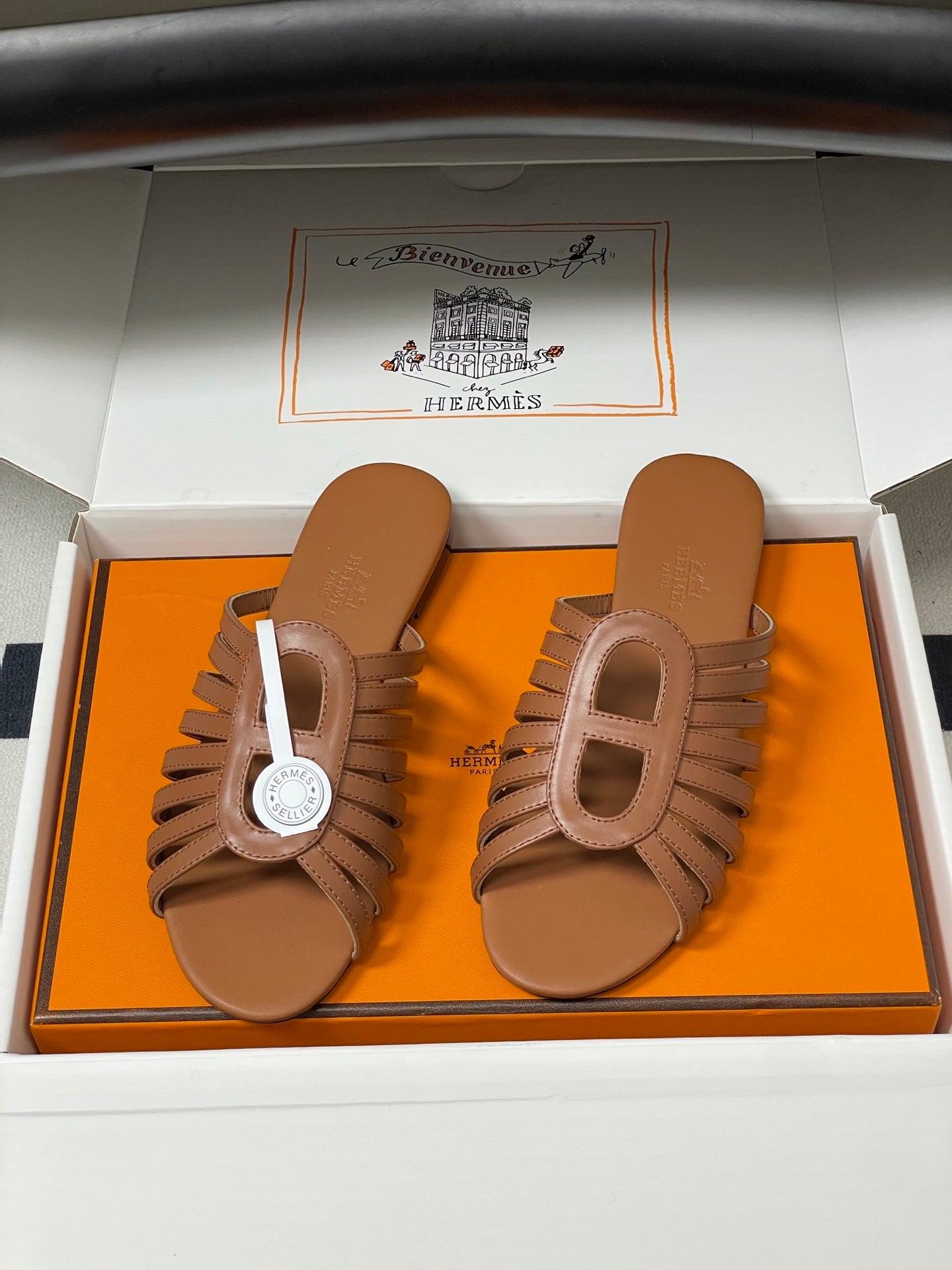 Hermes 2026 Sandal Suede Calfskin 903008