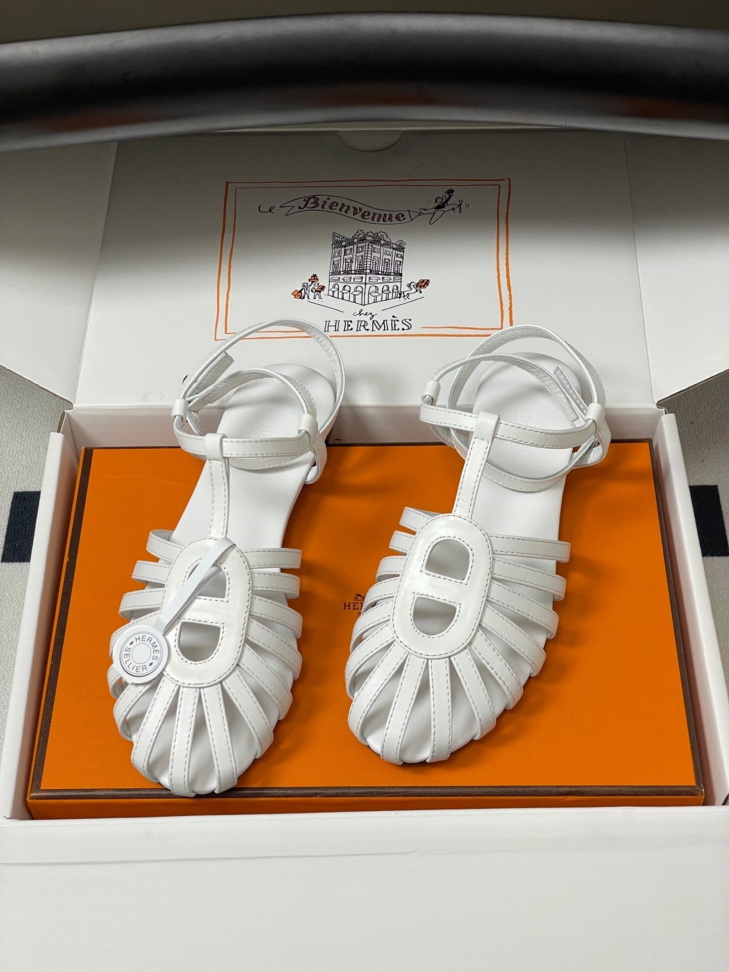 Hermes 2026 Sandal Suede Calfskin 903008