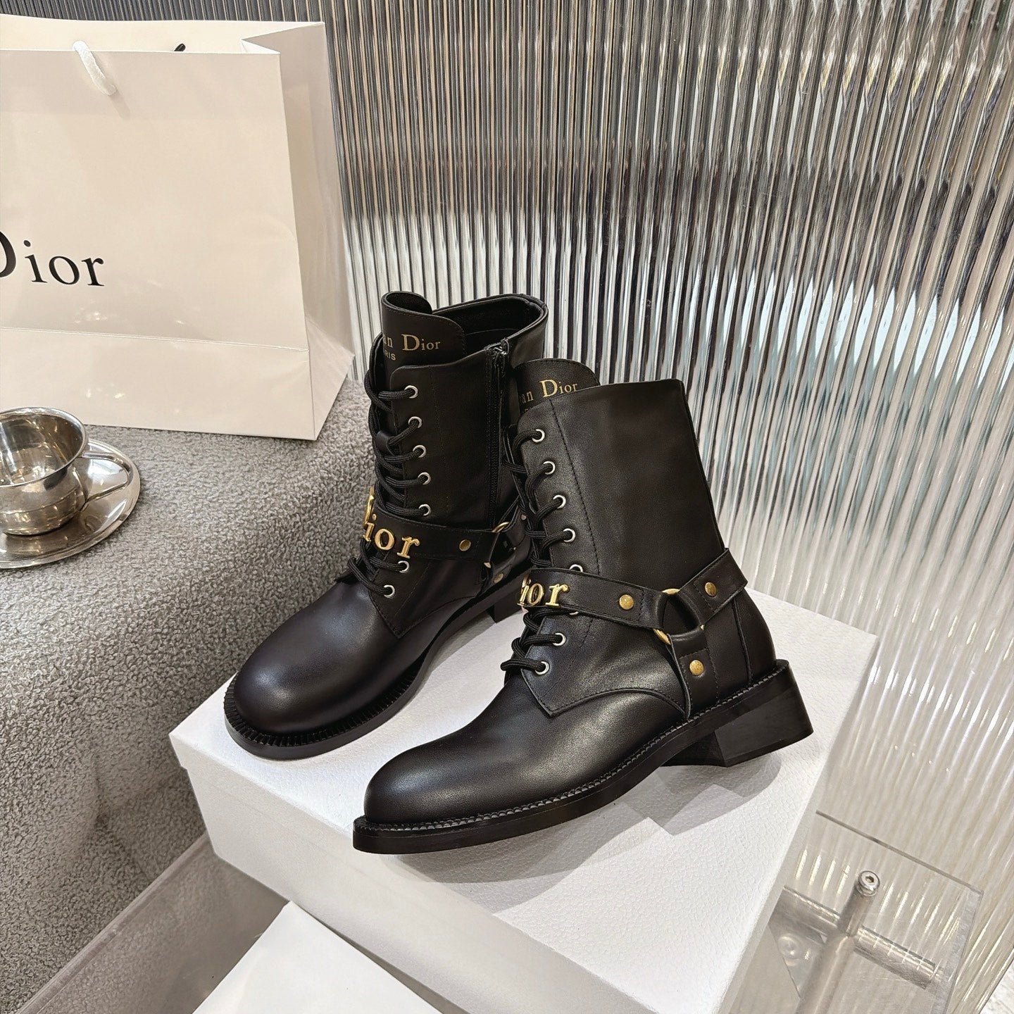 Dior 2026 Ankle Boots 35mm Suede Calfskin 927505