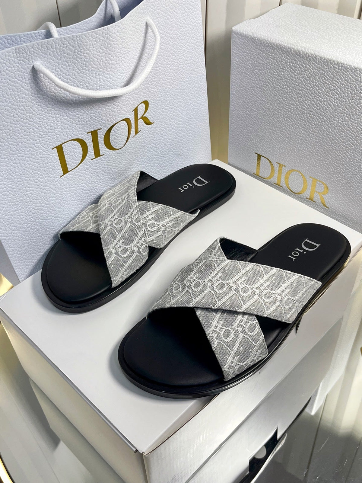 Dior 2026 Alias Sandals Canvas Leather 922917