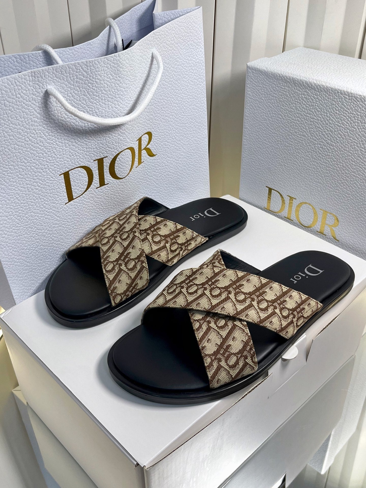 Dior 2026 Alias Sandals Canvas Leather 922917