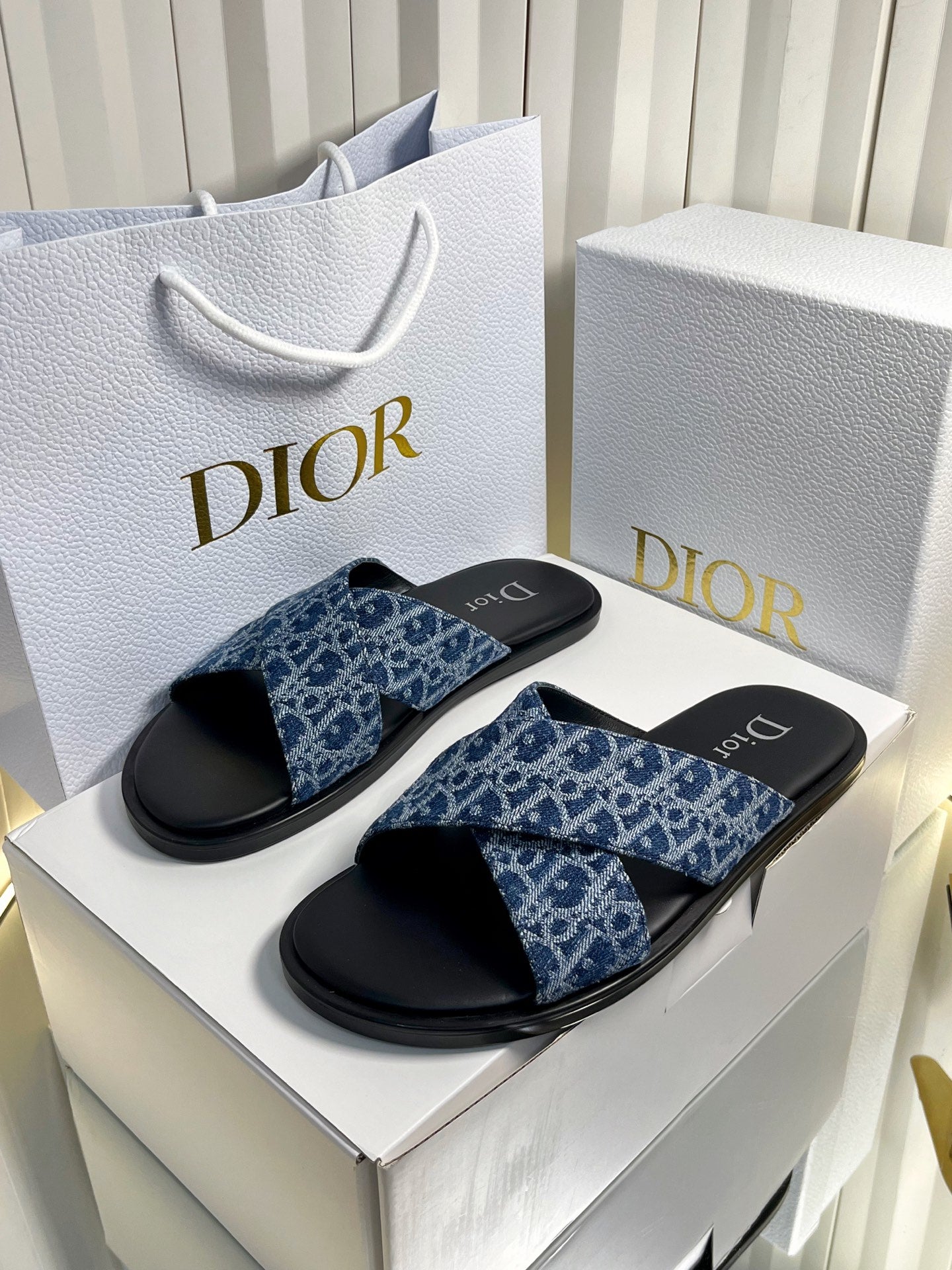 Dior 2026 Alias Sandals Canvas Leather 922917