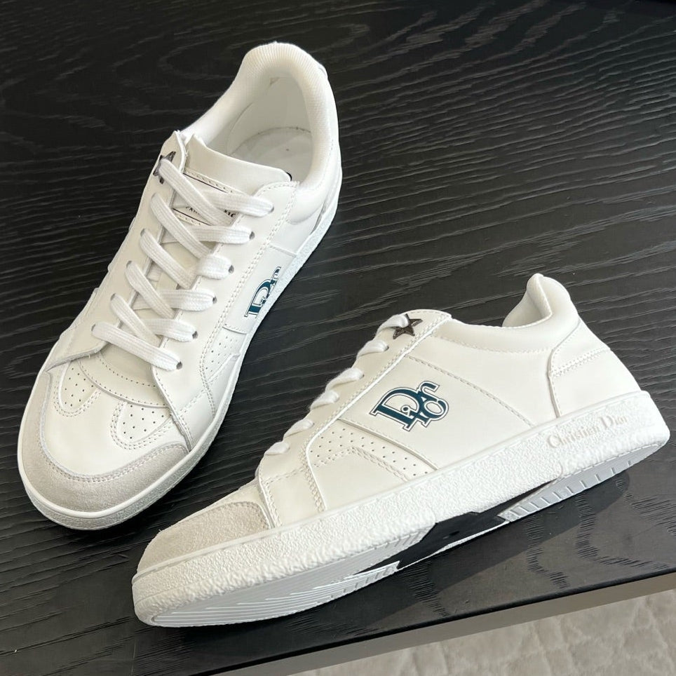 Dior 2026 Versatile Sneakers White Cowhide 977547