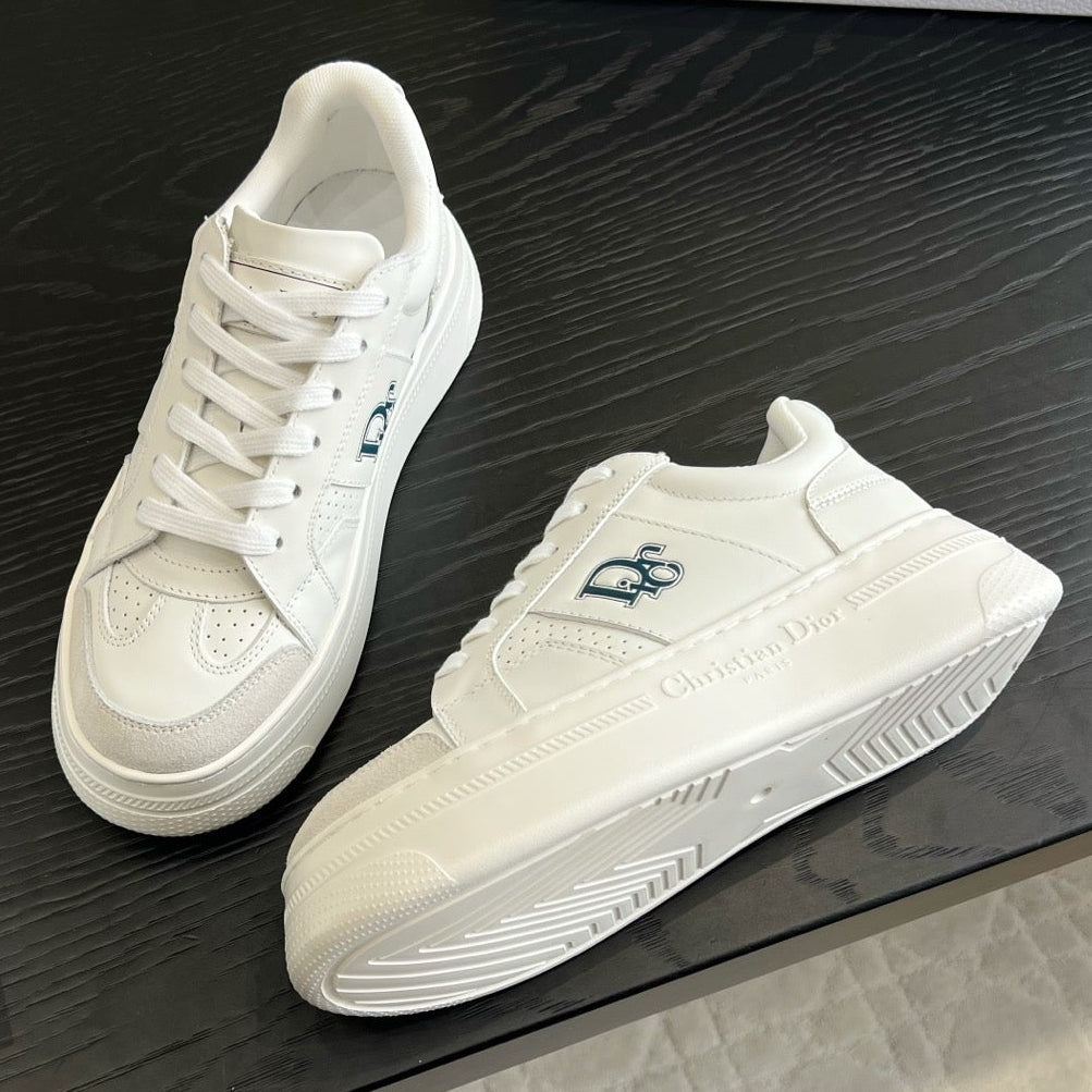 Dior 2026 Versatile Sneakers White Cowhide 977547
