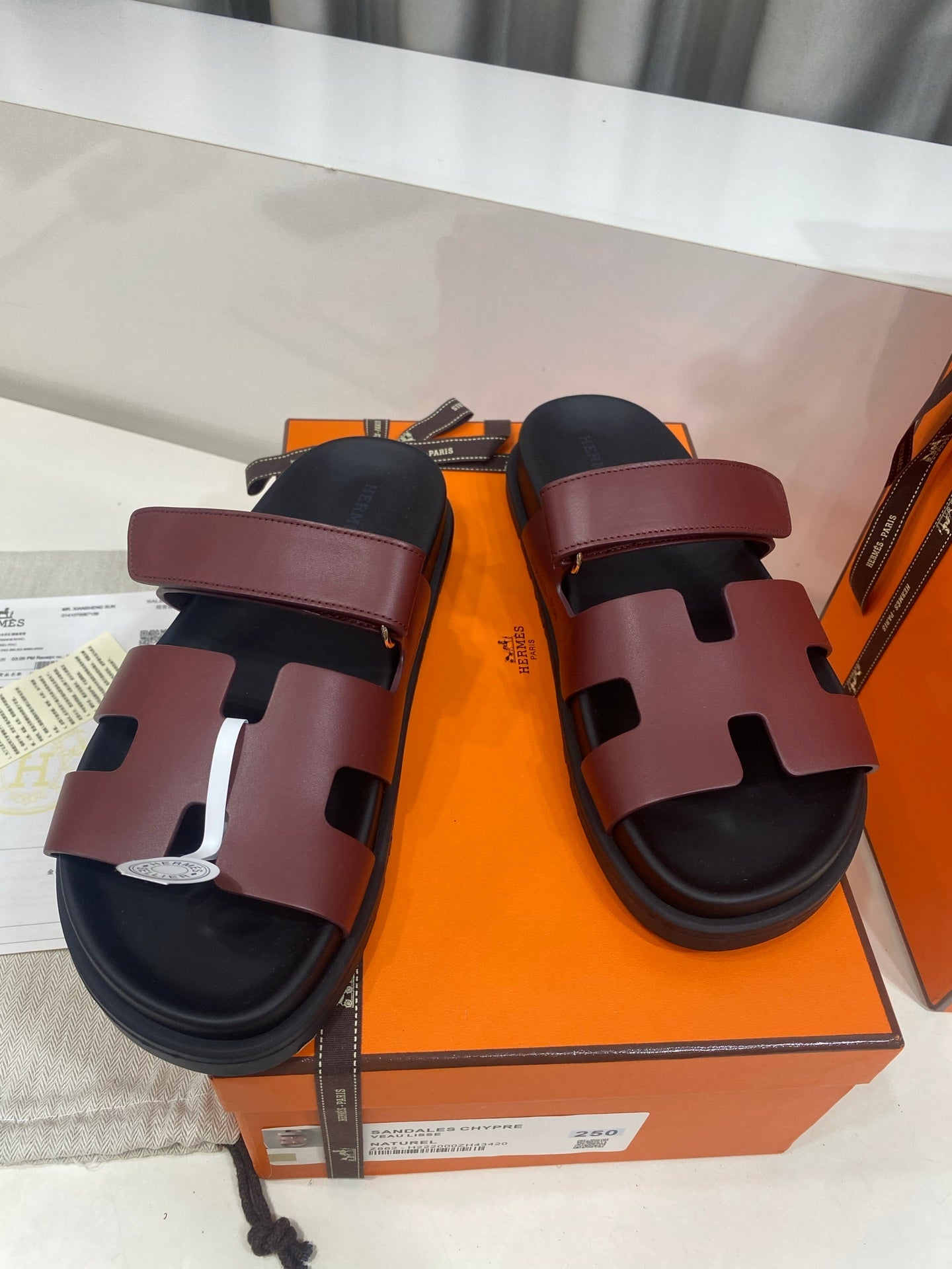 Hermes 2026 Chypre Sandal Calfskin 957561