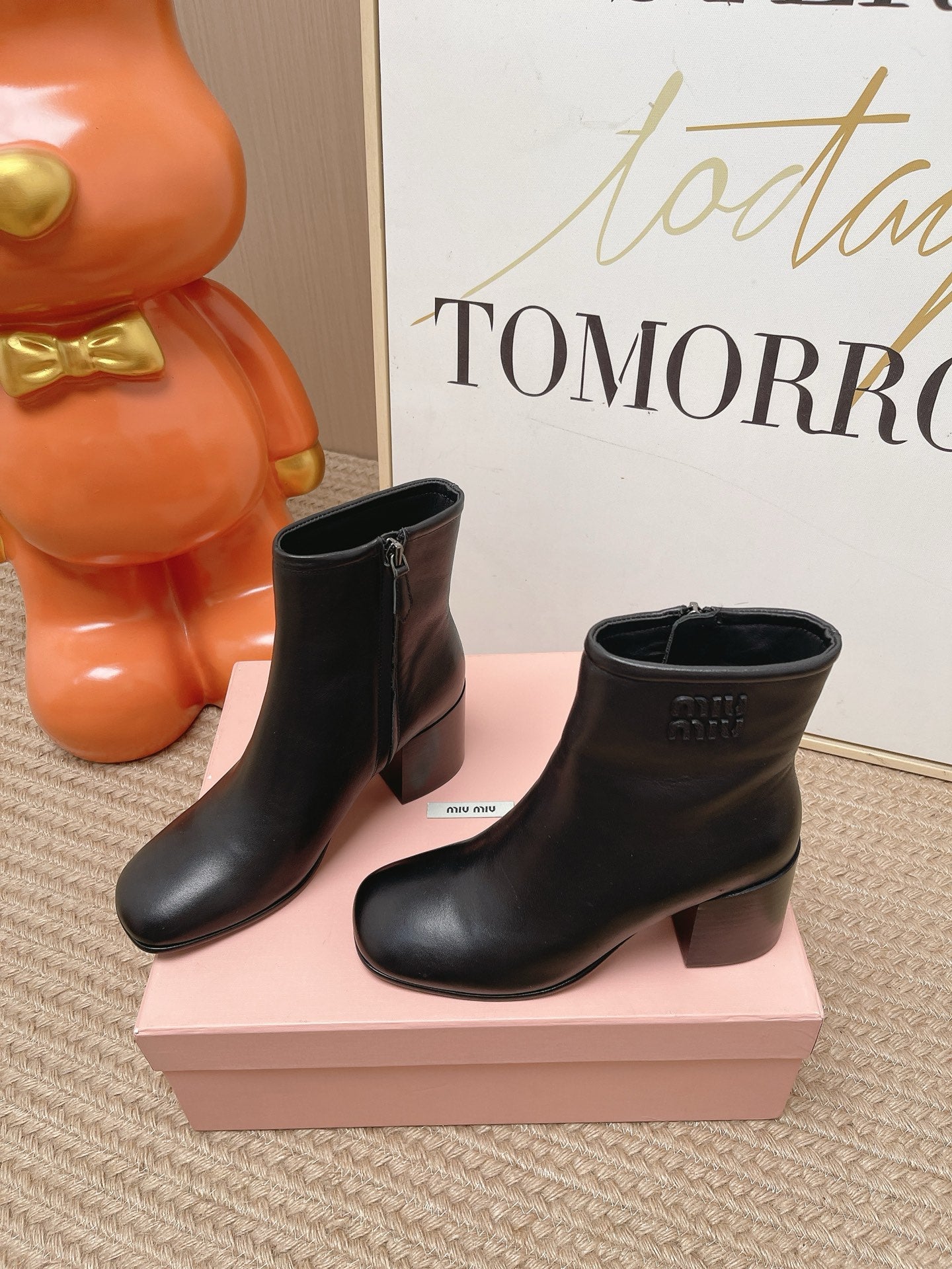 Miumiu 2026 Ankle Boots 60mm Cowhide 950954