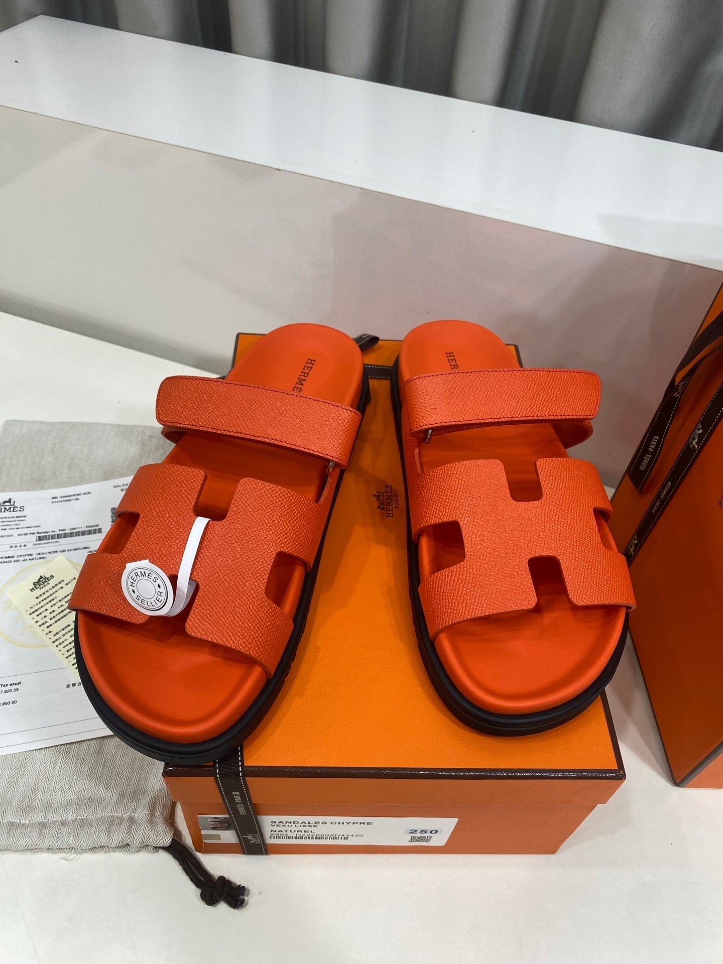 Hermes 2026 Chypre Sandal Epsom Calfskin 957605