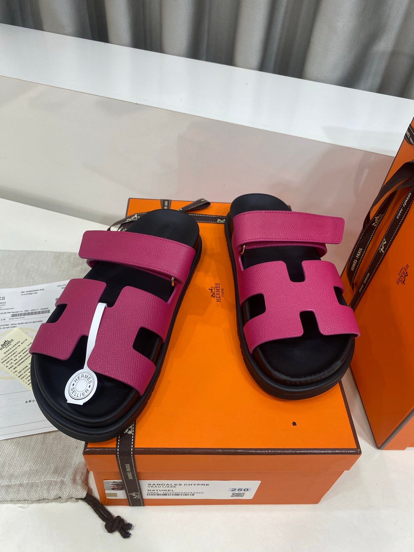 Hermes 2026 Chypre Sandal Epsom Calfskin 957605