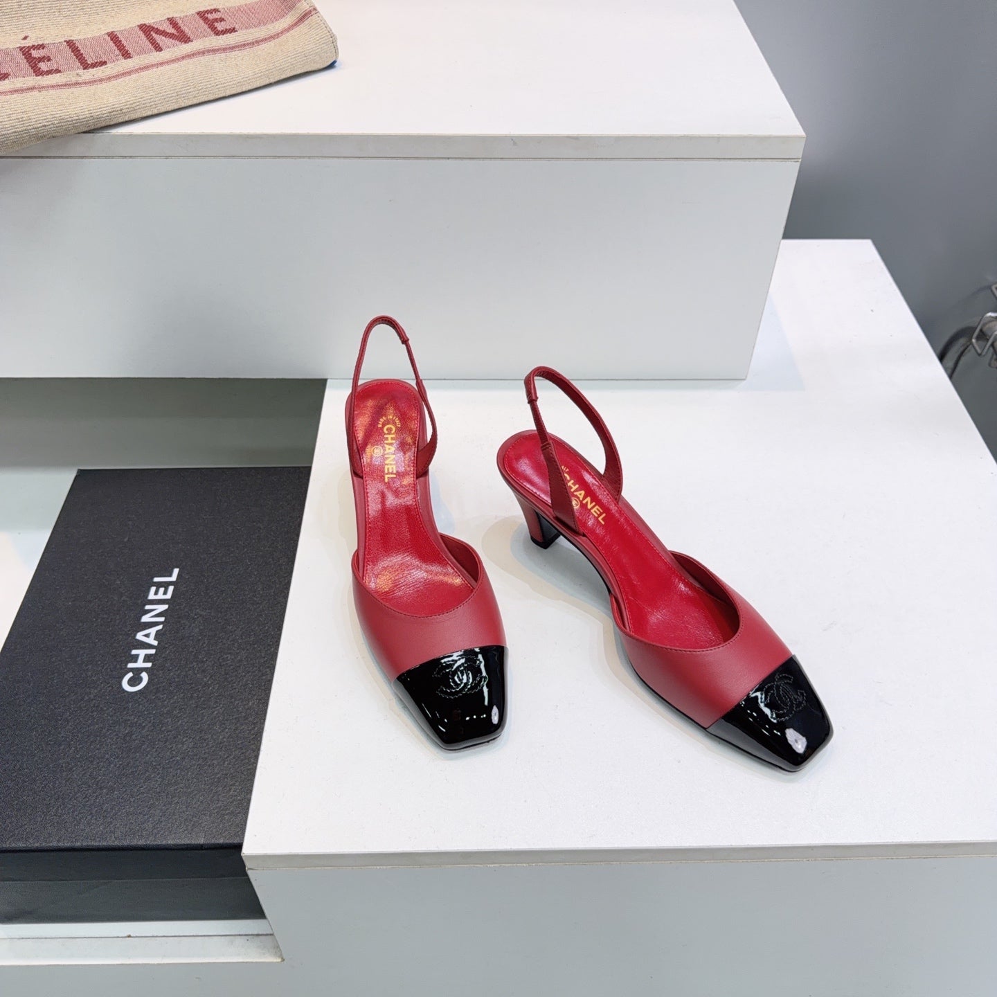 Chanel 2026 Slingback 65mm Patent Leather 942794