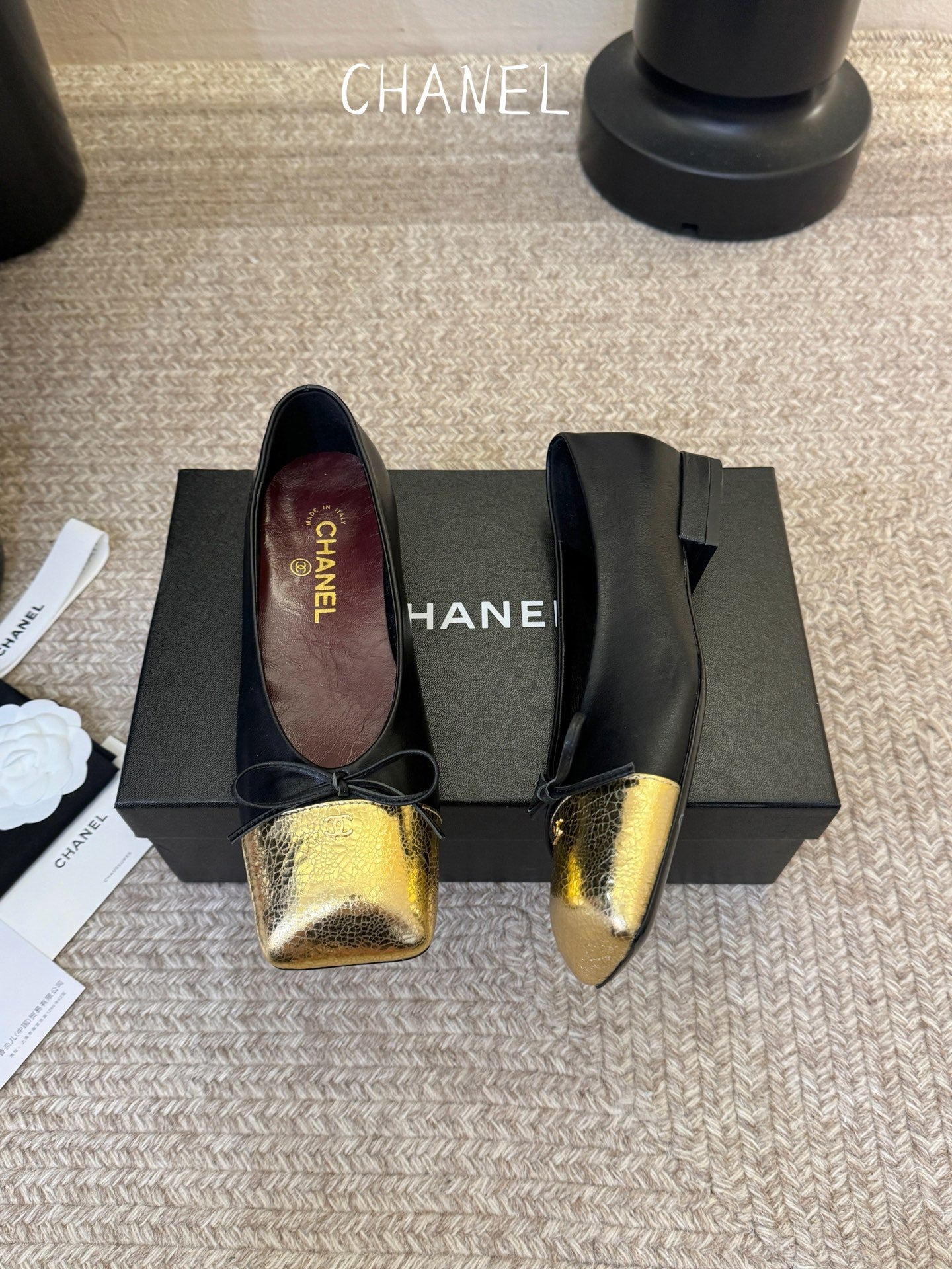 Chanel 2026 Ballet Flats 30mm Cowhide 941874