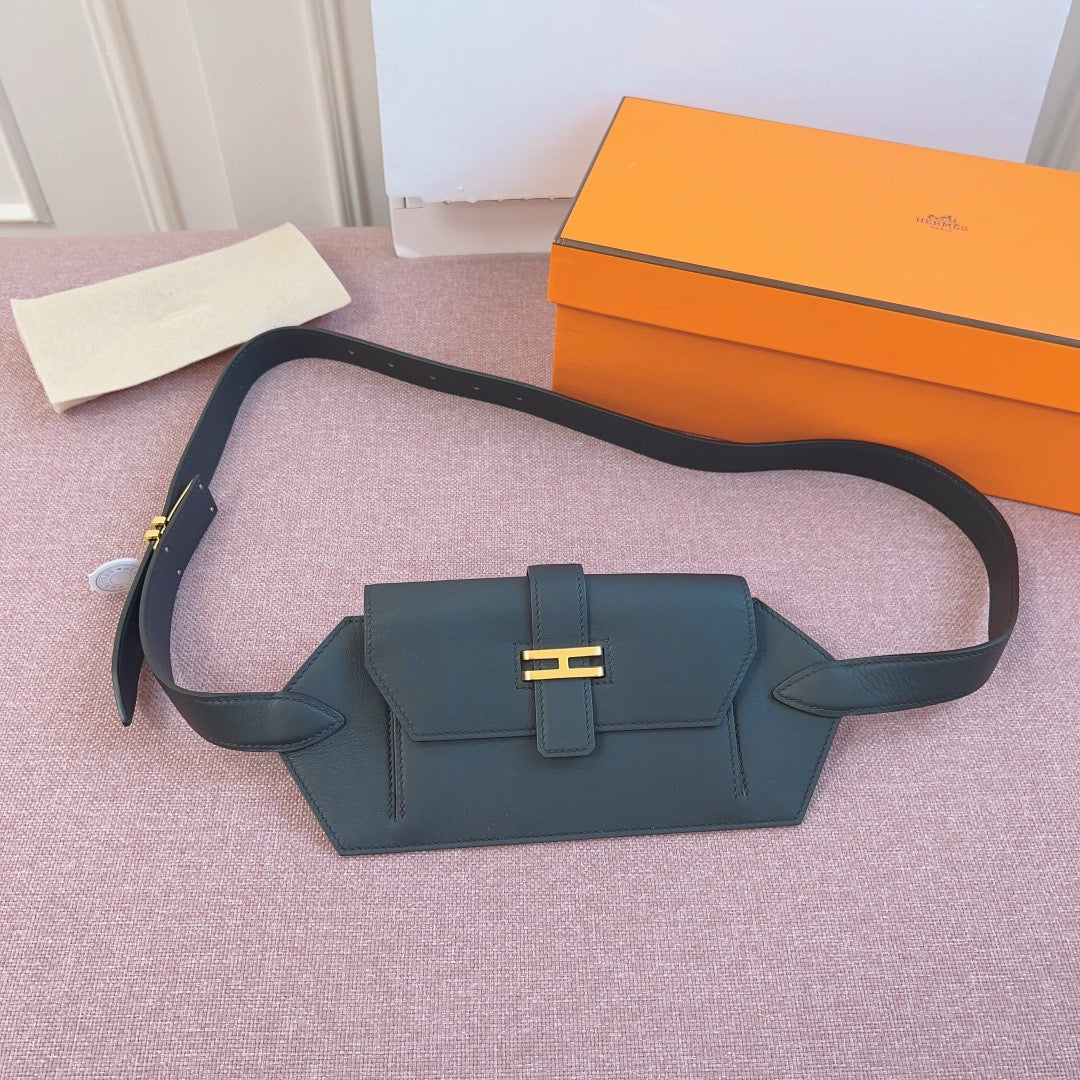 Hermes 2026 Elan Pocket 24 Belt Leather