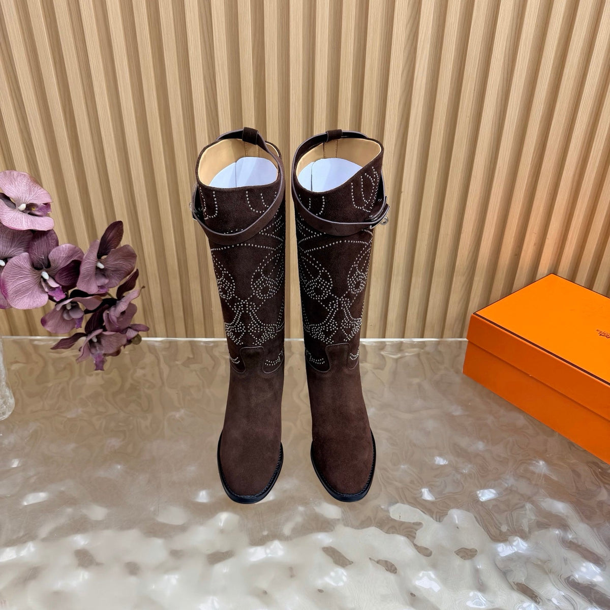 Hermes 2026 Jumping Supple Boot Suede Leather 114940