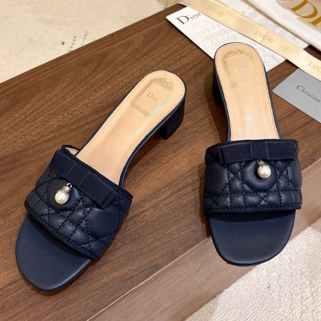 Dior 2026 Cannage Sandals Sheepskin 988362