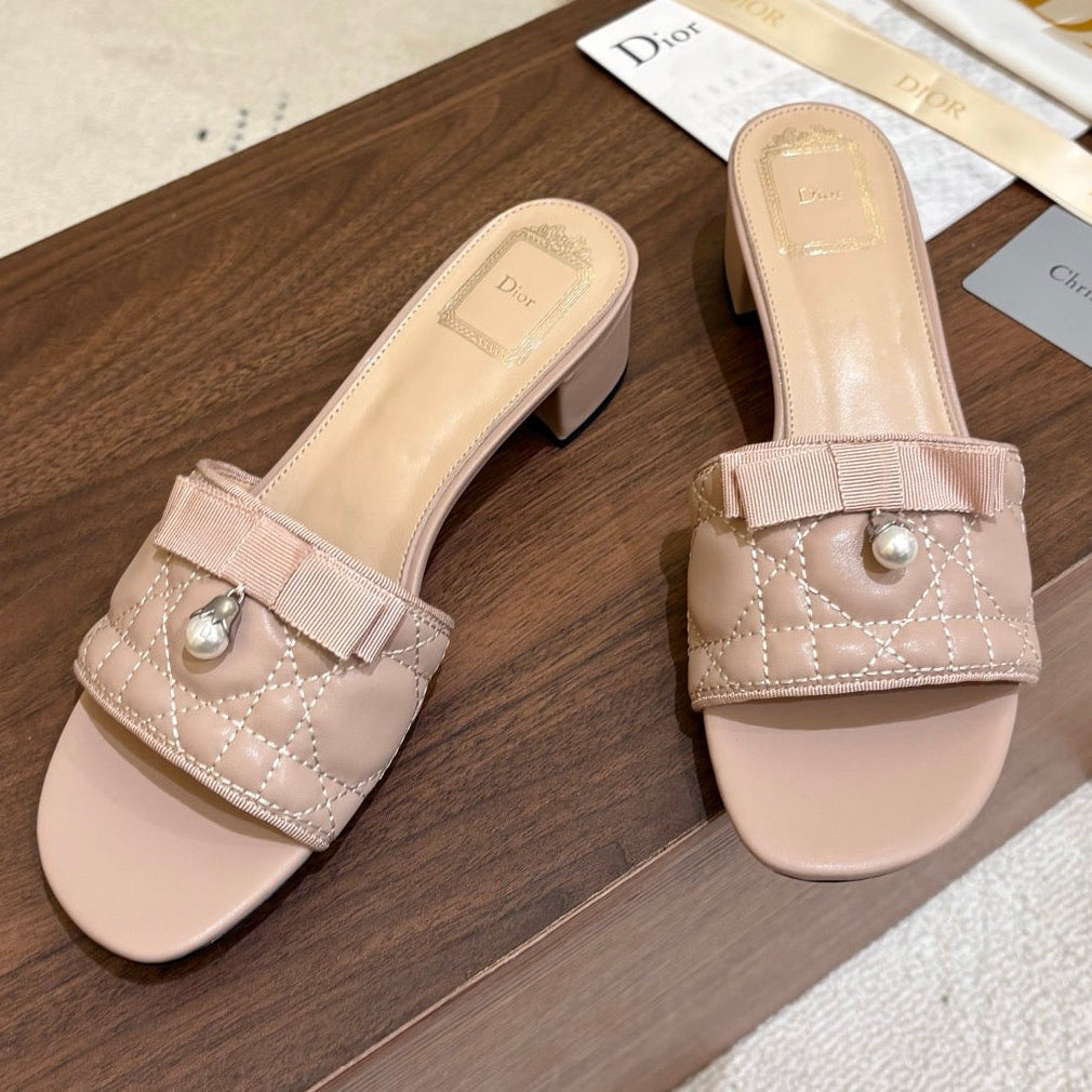 Dior 2026 Cannage Sandals Sheepskin 988362