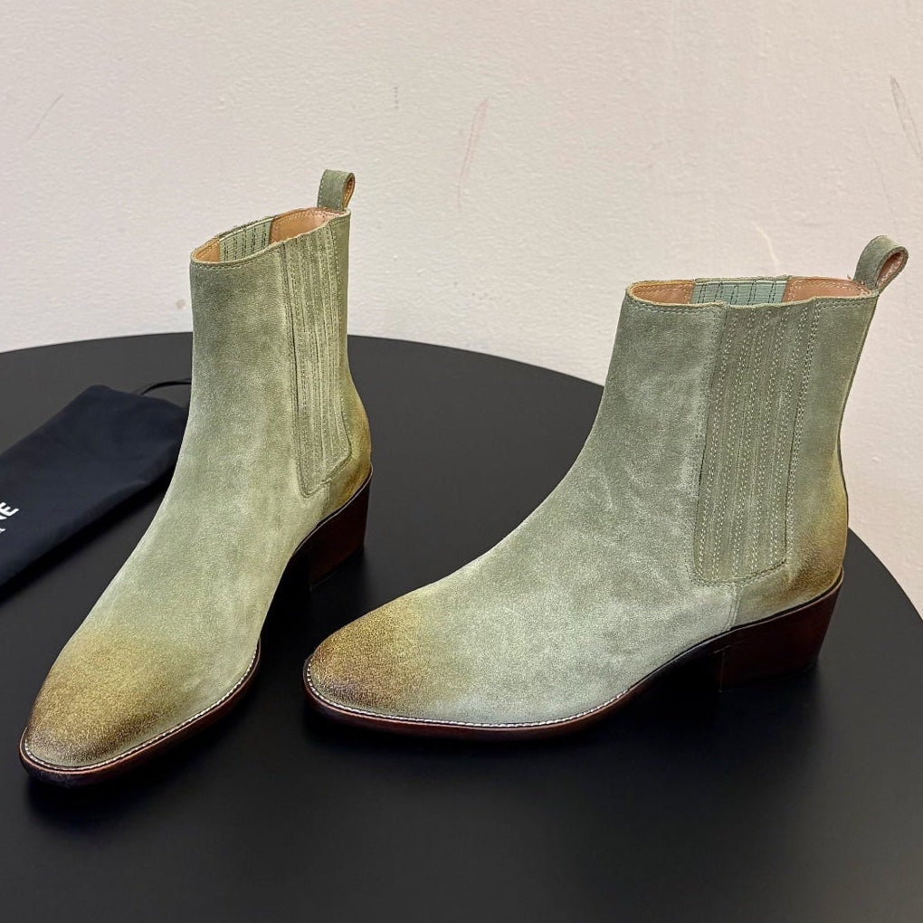 Celine 2026 Ankle Boots 50mm Suede 104883
