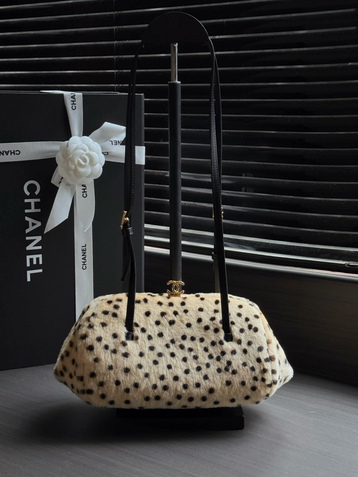 Chanel 2026 Clutch With Strap 28cm Multicolors Leather