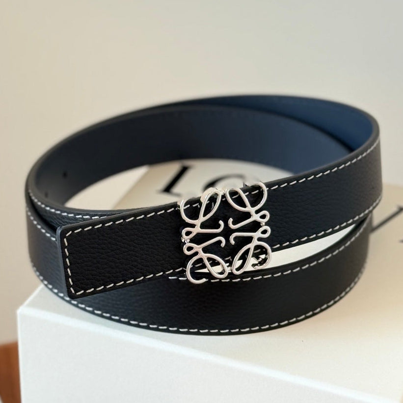 Loewe 2026 Anagram Reversible Belt 32mm Leather 217056
