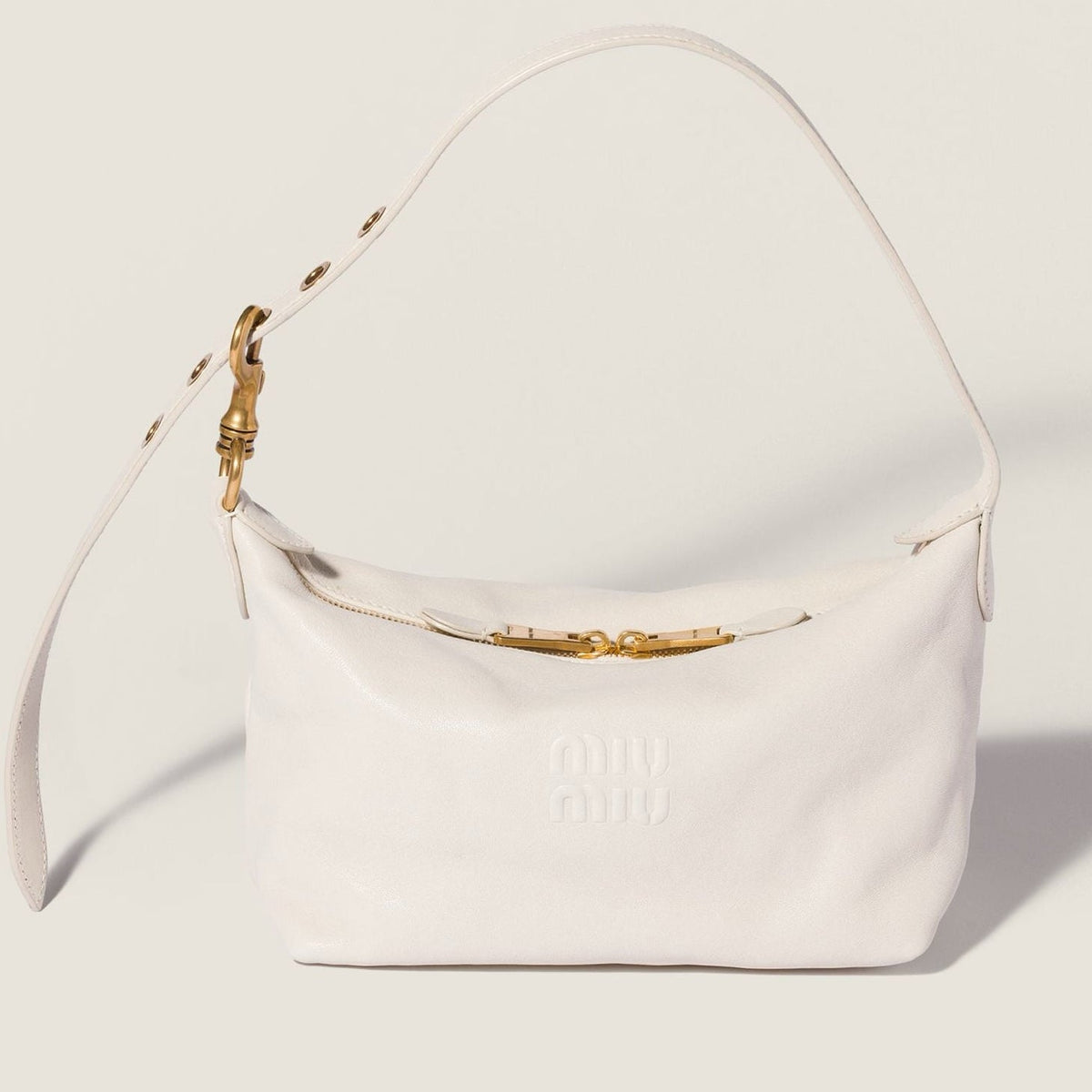 MiuMiu 2026 Amaranth Spirit Bag 22cm Suede Leather