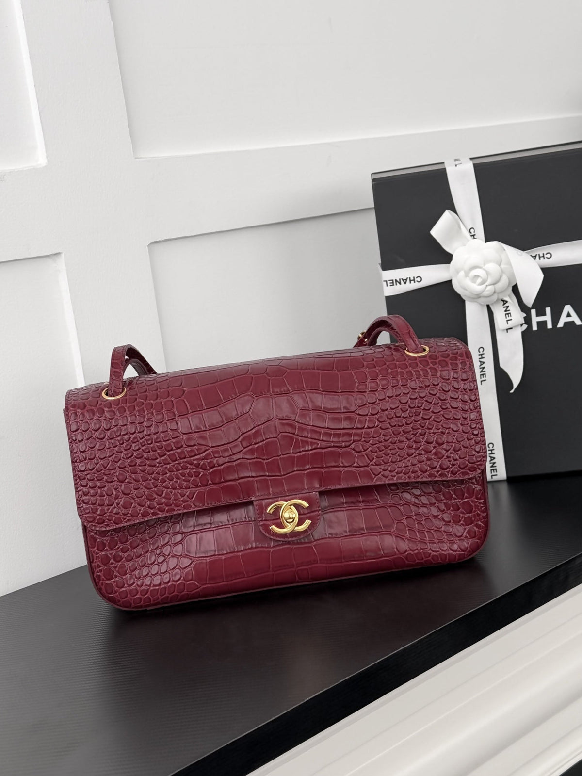Chanel 2026 Maxi Flap Bag Suede Leather 167416