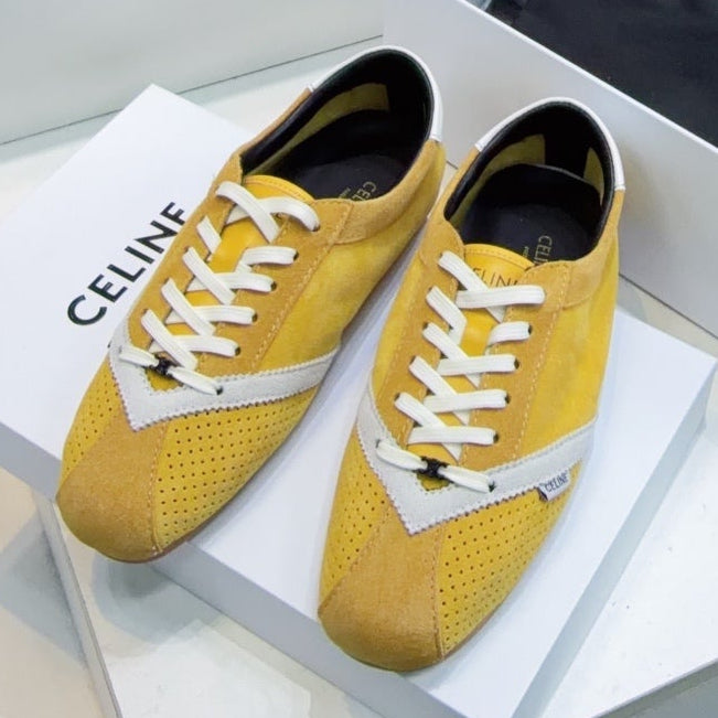 Celine 2026 The Flat Sneakers Suede 107304