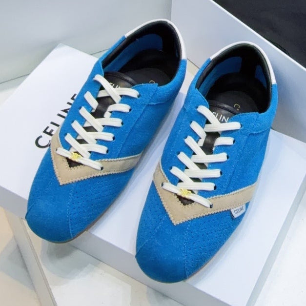 Celine 2026 The Flat Sneakers Suede 107304