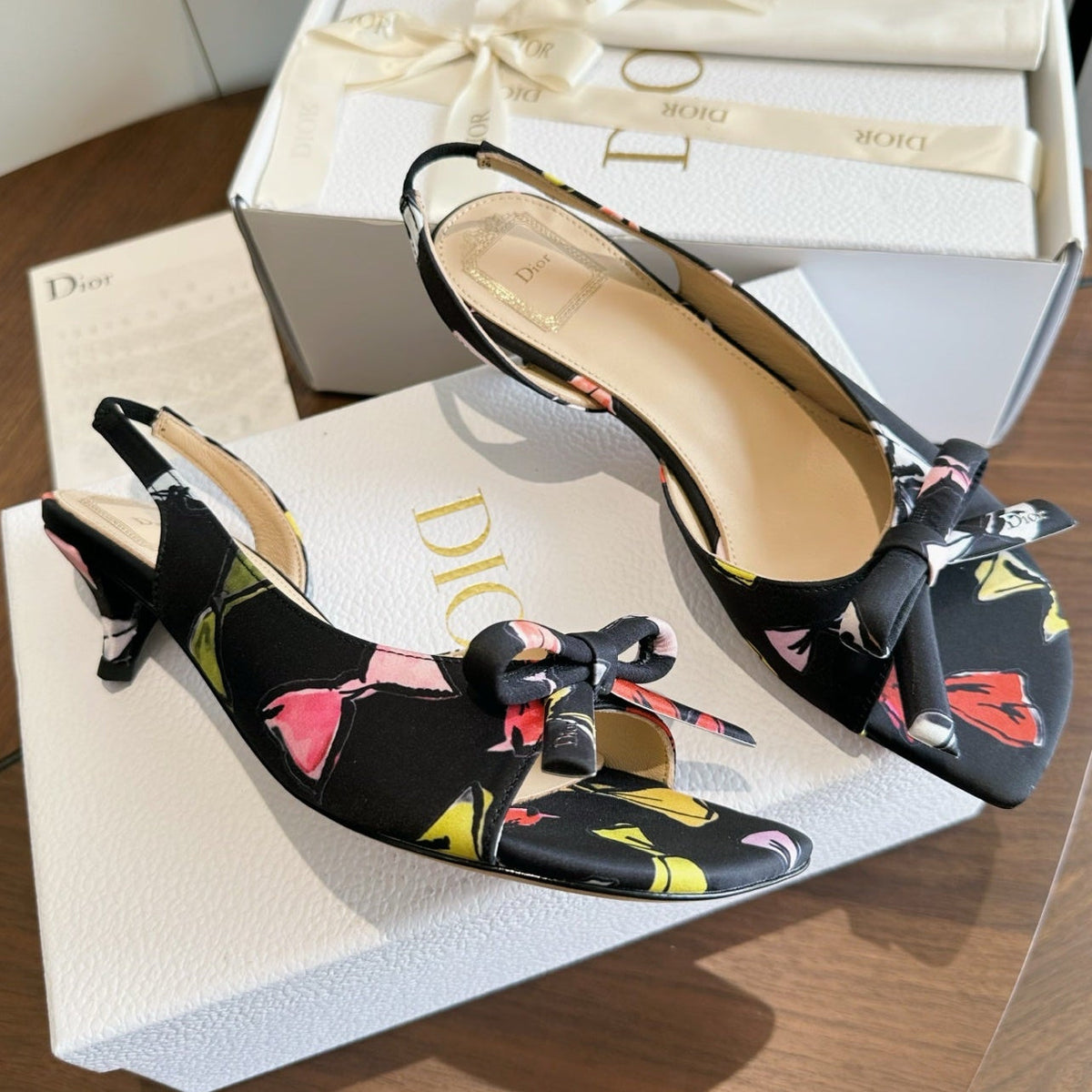 Dior 2026 Bow Sandal Fabric 909652
