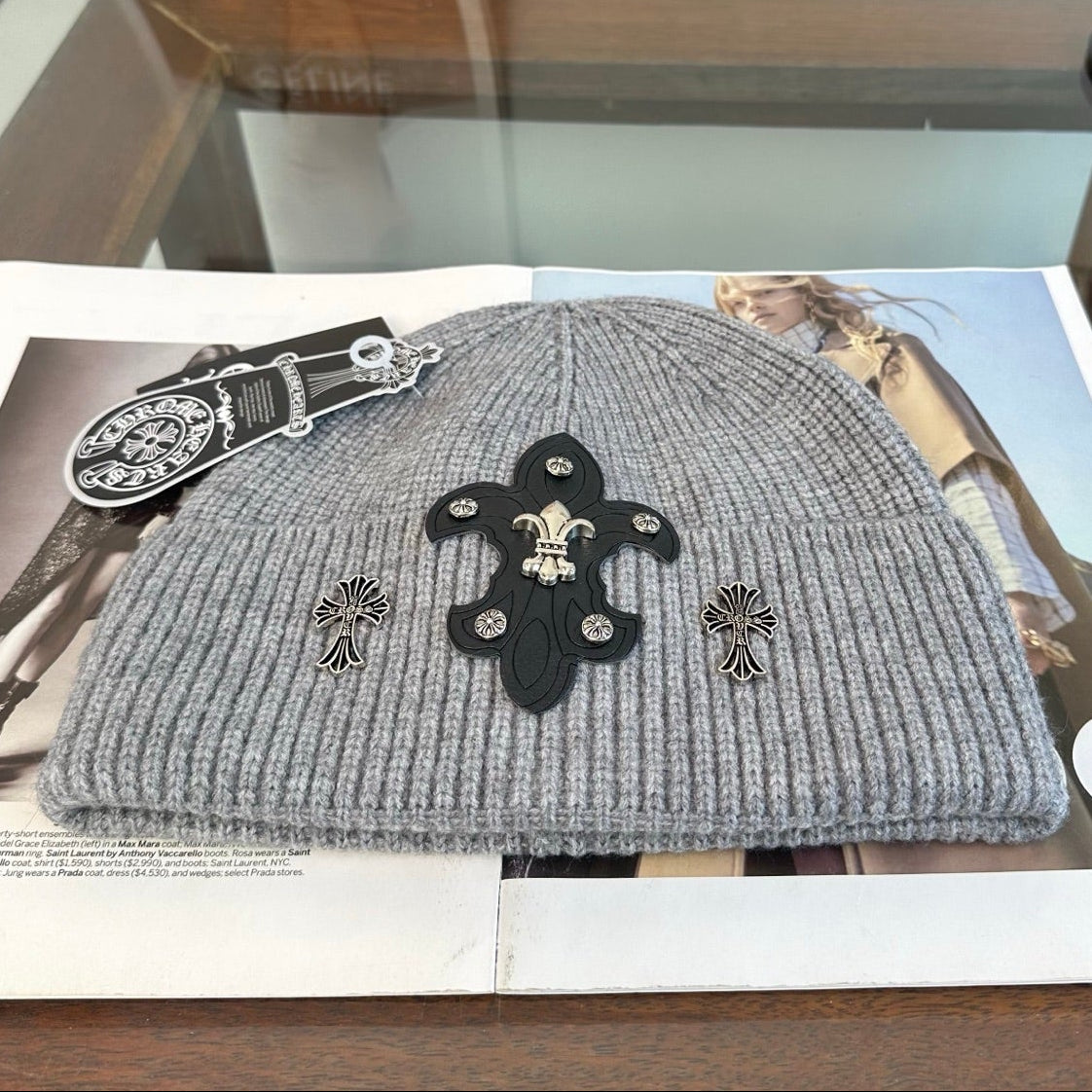 Chrome Hearts Knitted Beanie Hat 512477