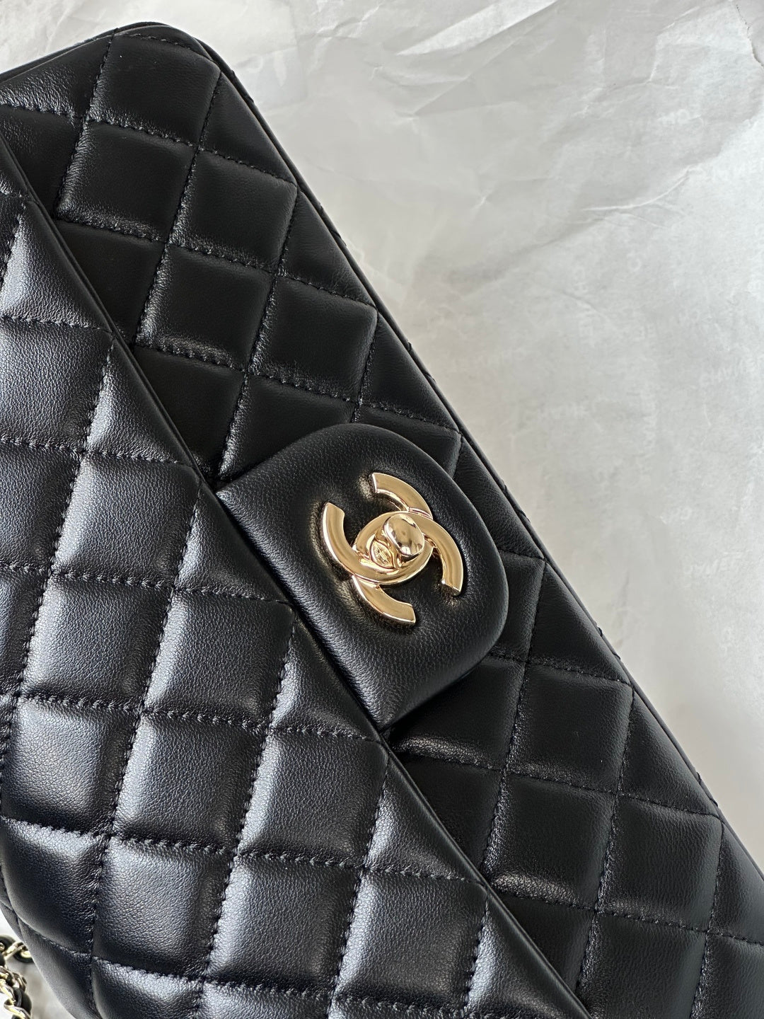 Chanel 2026 Flap Bag with Top Handle 25cm Lambskin