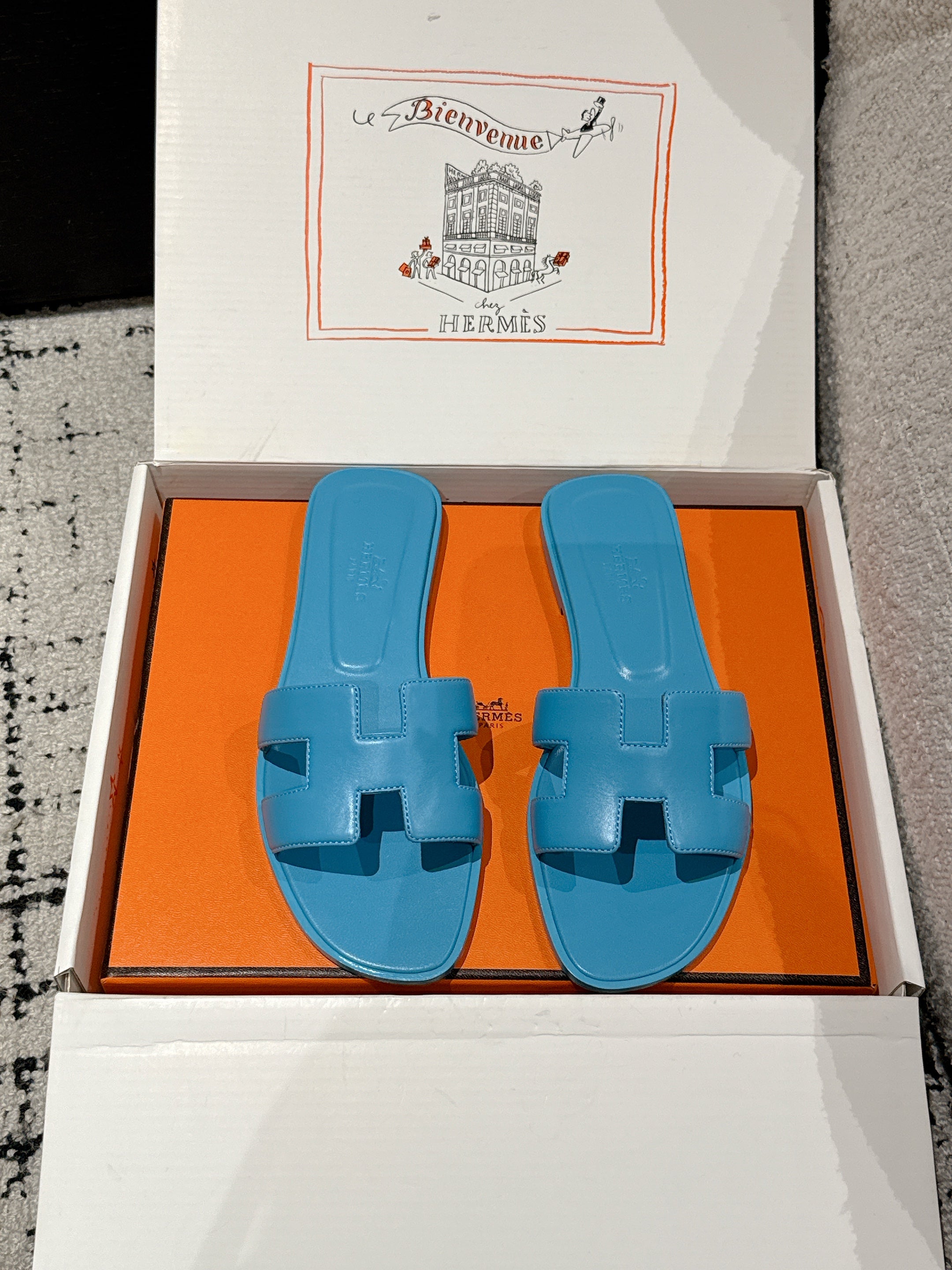 Hermes 25 Oran Sandal Calfskin