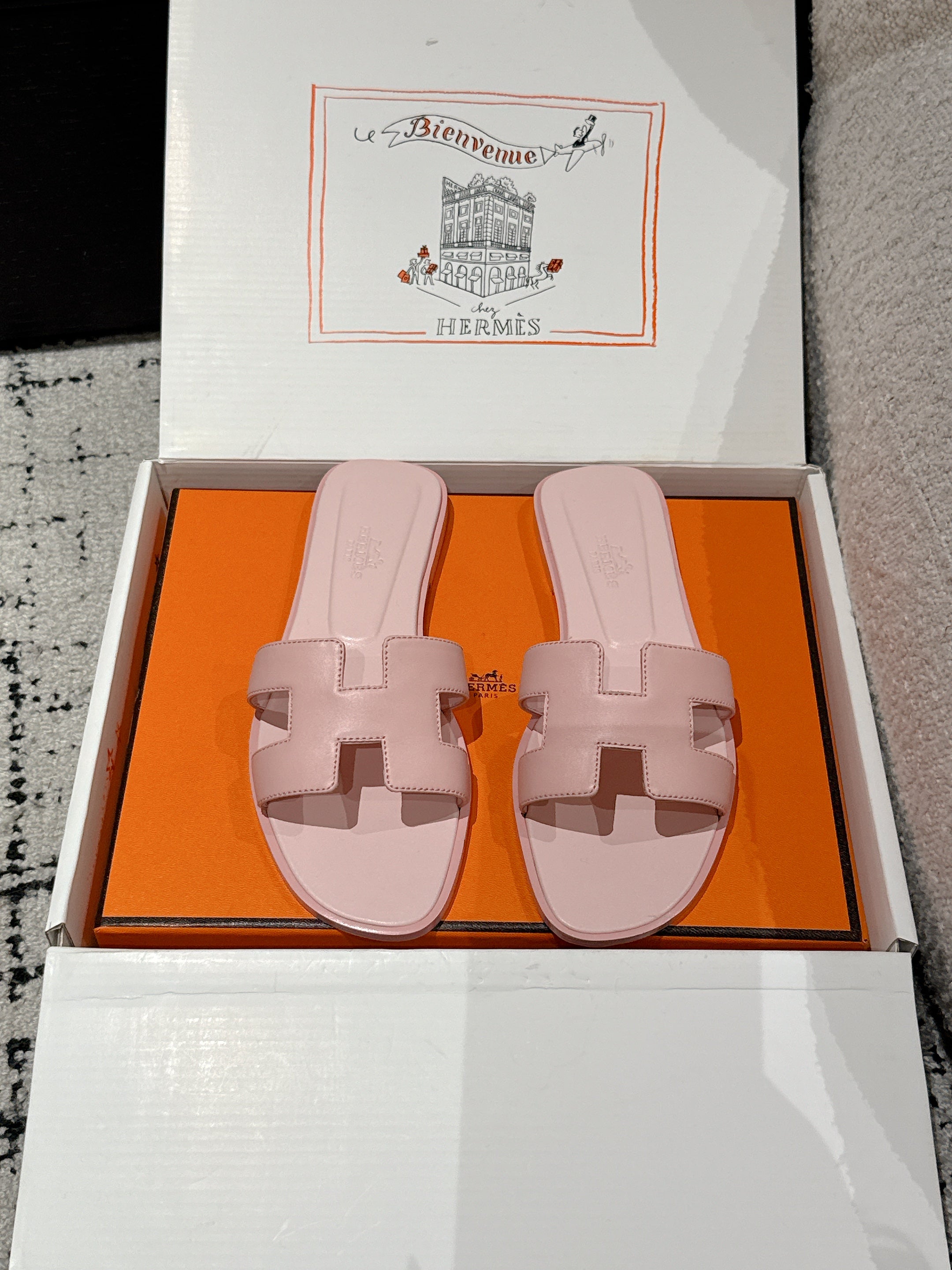 Hermes 25 Oran Sandal Calfskin