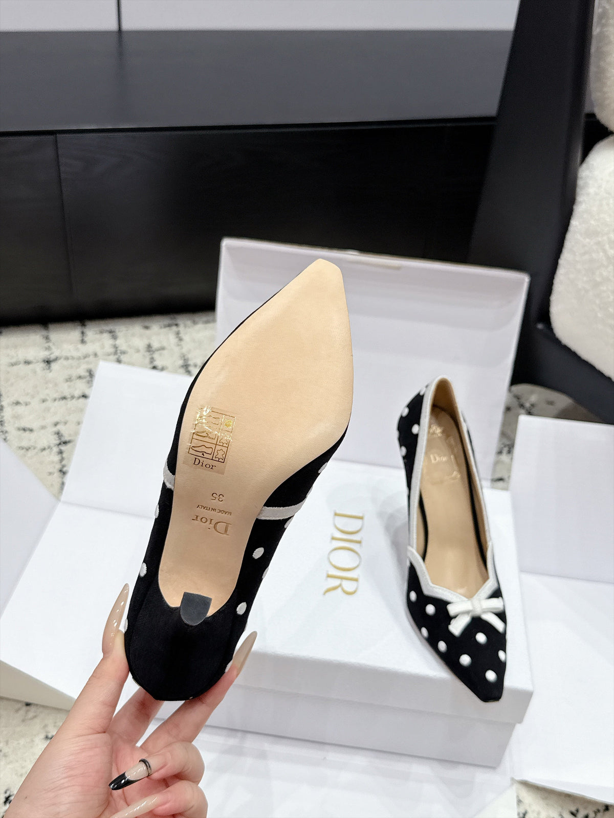 Dior 2026 Romance Pumps 100mm Fabric 139295