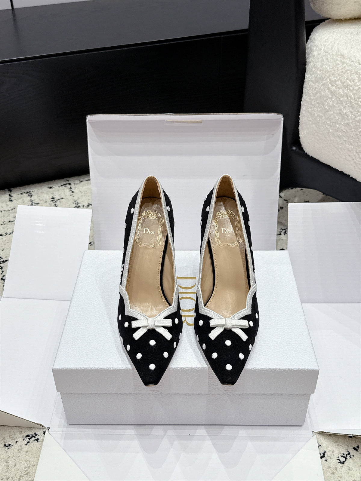 Dior 2026 Romance Pumps 100mm Fabric 139295