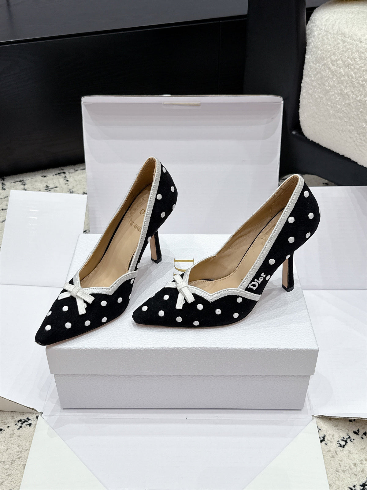 Dior 2026 Romance Pumps 100mm Fabric 139295