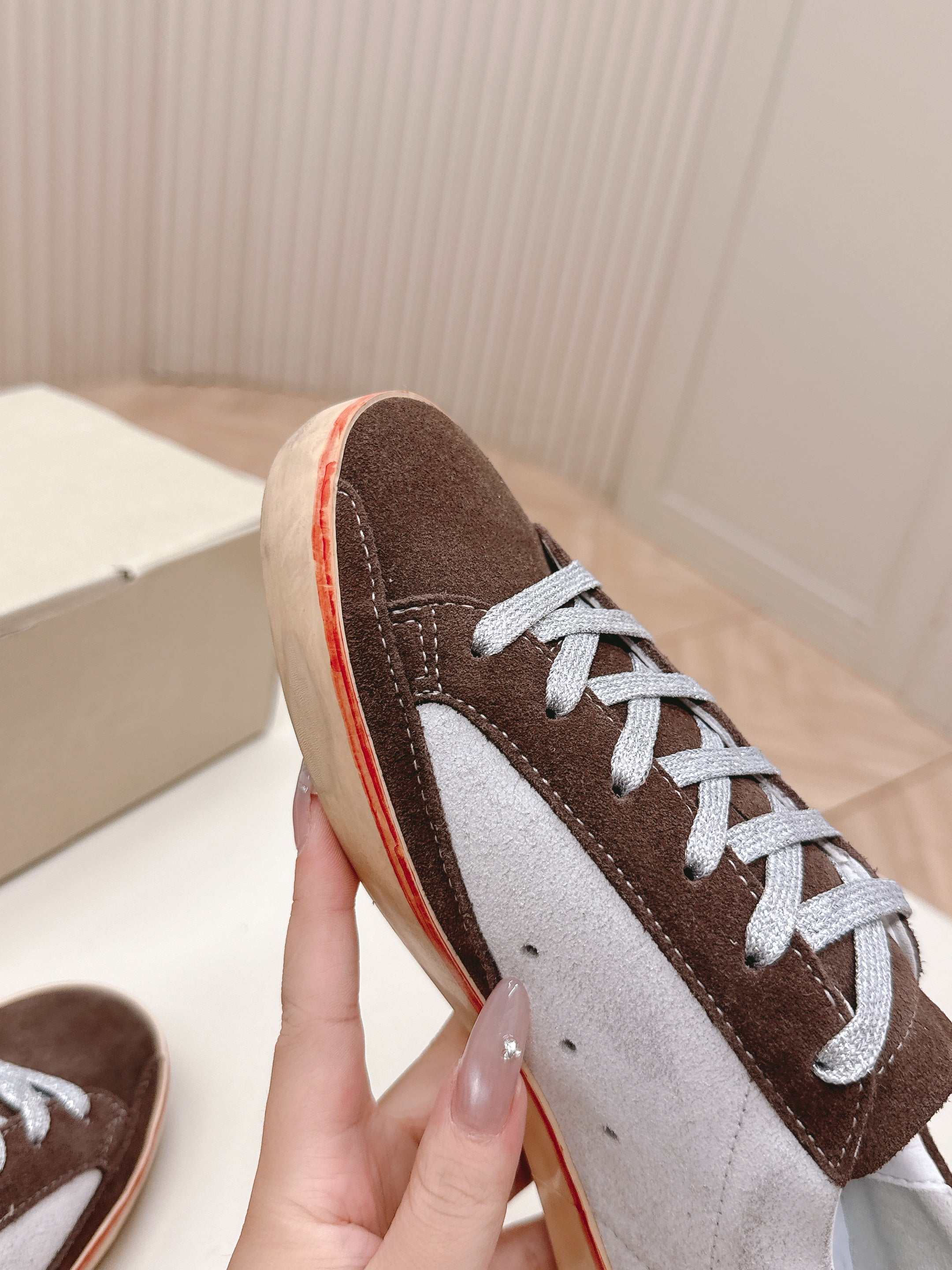 Golden Goose 2025 Sneaker Brown mix White Suede 426911