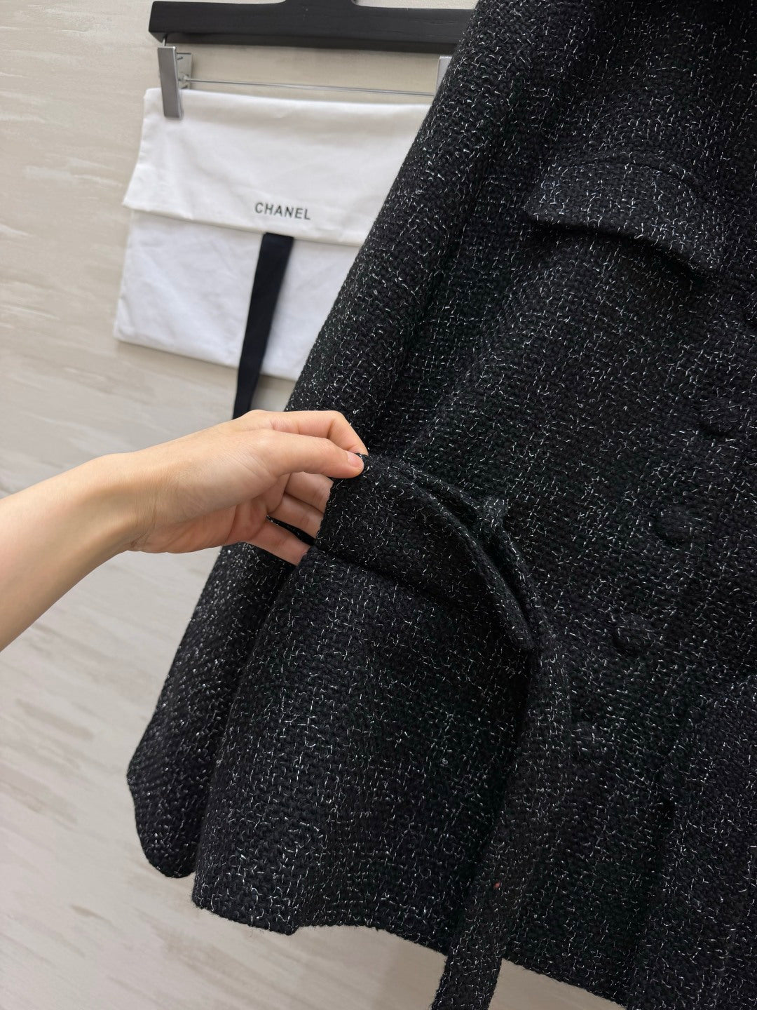 Chanel 2026 Belted Jacket Wool 423391
