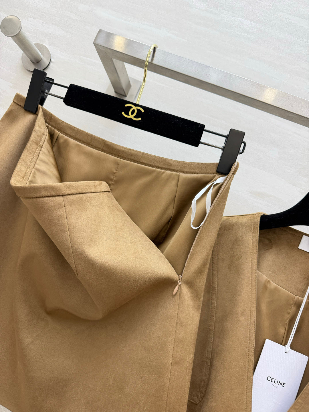 Celine 2026 Set Beige Suede 431286
