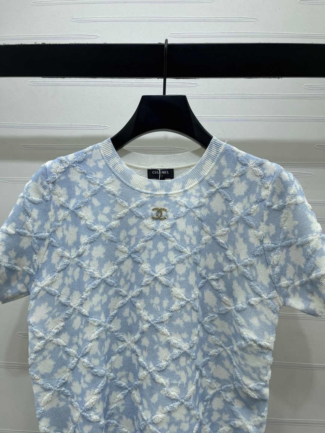 Chanel 2026 Shirt Blue Wool 401606