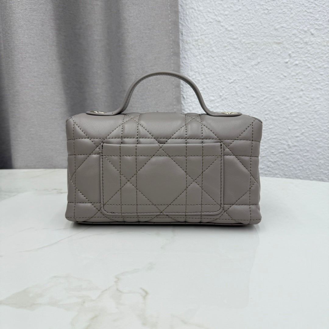 Dior 2026 My Tender Dior Top Handle Mini Chain Bag 21cm Lambskin