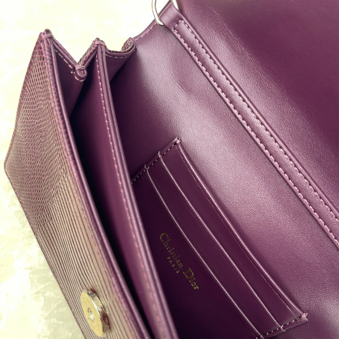 Dior 2026 Pearl Clutch Bag 21cm Leather